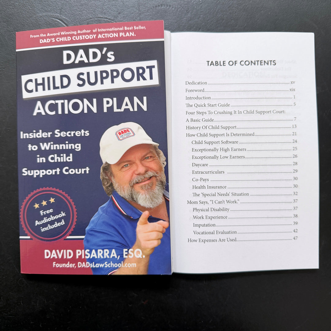 DAD'S CHILD SUPPORT ACTION PLAN